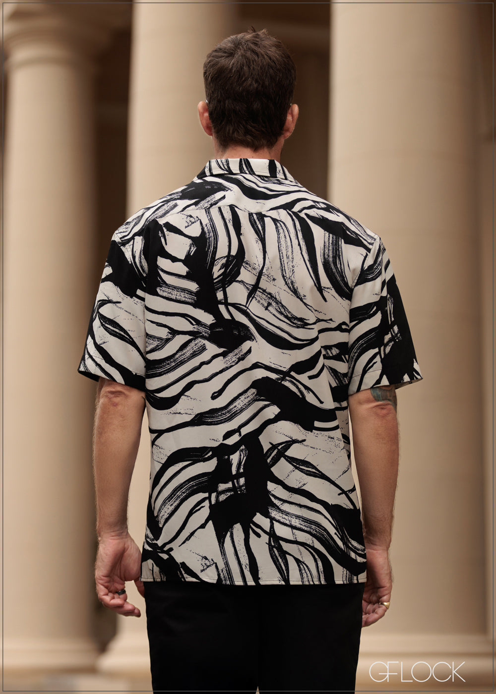 Oversize Revere Collar Shirt - 130825