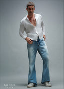 Men's Bootcut Jean - Short Length - 010925