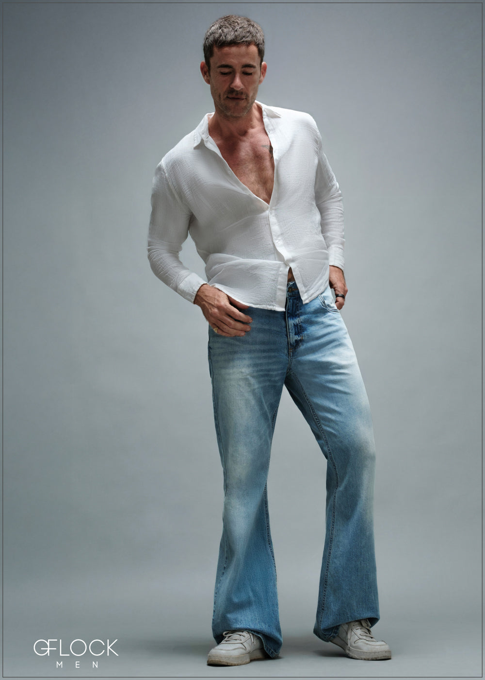 Men's Bootcut Jean - Long Length - 010925