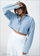 Relax Fit Denim Shirt - 090425