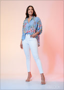 Oversized Printed Shirt - 260523