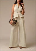 Halter Open-Back Top - 250926