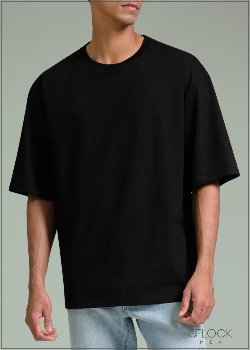 Printed Oversize T-Shirt - 100126