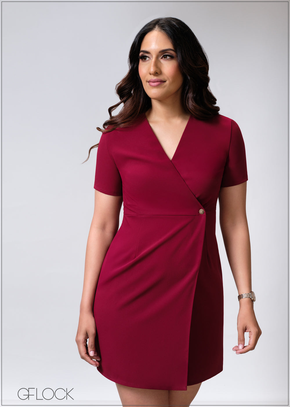 V-Neck Dress - 020625