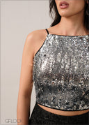 Strappy Sleeveless Top - 261225E