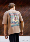 Printed Oversize T-Shirt ( Unisex ) - 211223 - 04