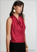 Cowl Neck Top - 270426