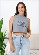 Graphic Tank Top - 270324