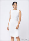 Sleeveless Basic Dress - 140623