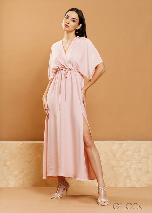 Wrapped Maxi Dress - 070325