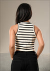 Stripe Crop Top - 100925