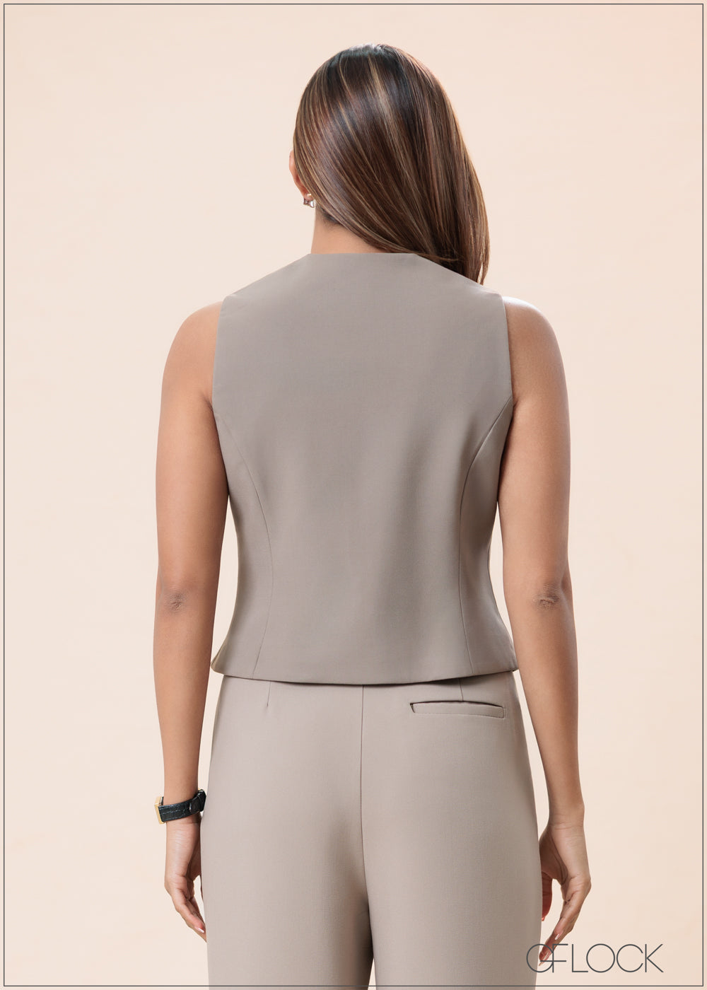 High Waist Pant With Pleats - 160525