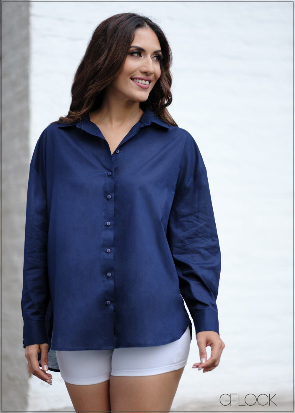 Oversized Cotton Shirt - 02 - 031123