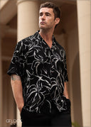 Oversize Revere Collar Shirt - 130825