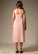 Button Down Dress - 160126