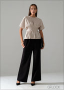 Trim Detail Pant - 240826