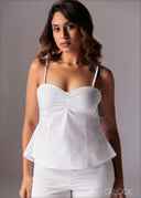 Strappy Gathered Top - 281225