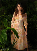 Cotton Printed Dress - 210326