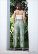 Printed Wide Leg Pant - 080524