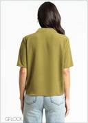 Short Sleeve Basic Shirt - 100325