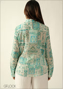 Printed Basic Shirt - 270726