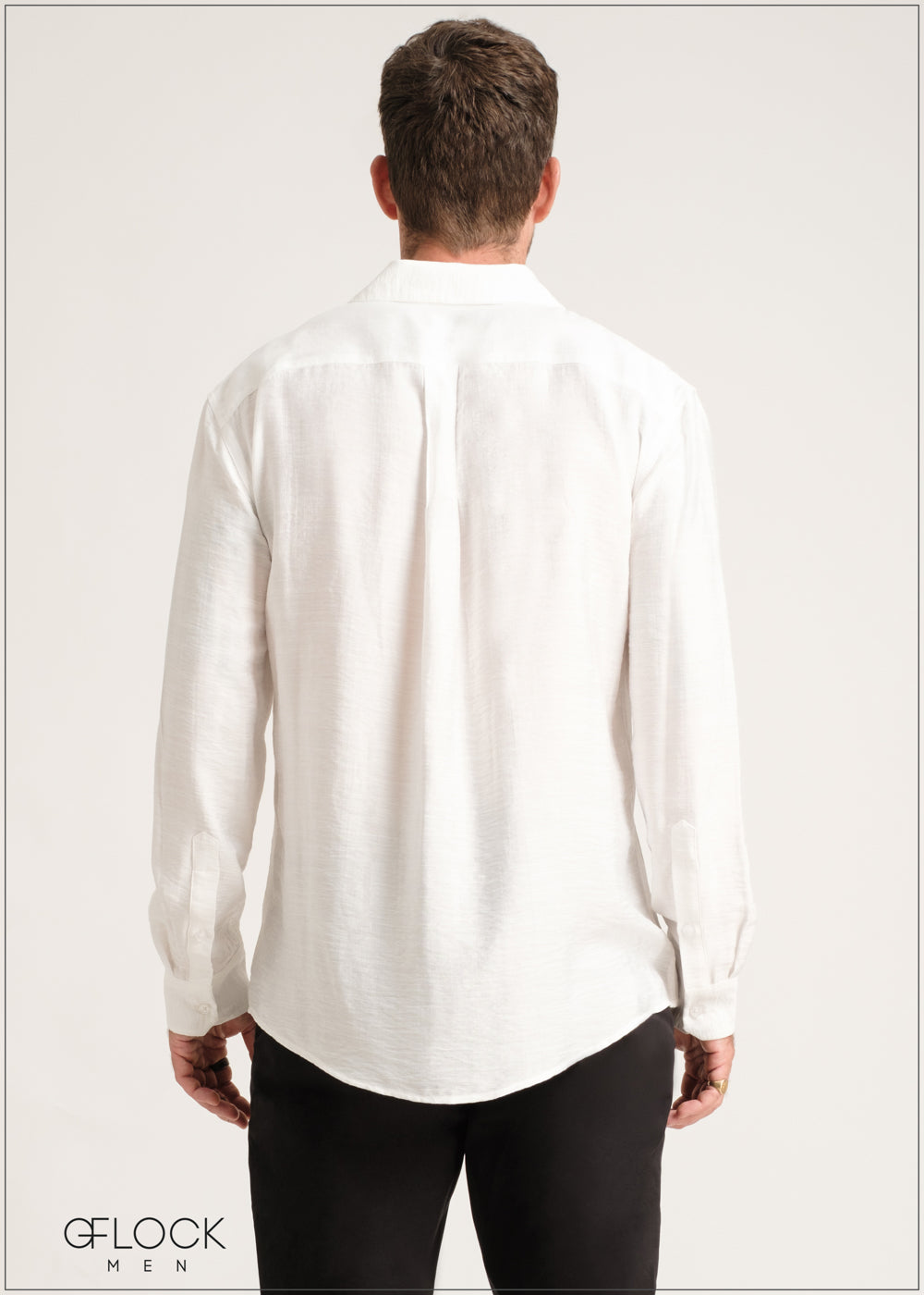 Half Placket Long Sleeve Shirt - 171024