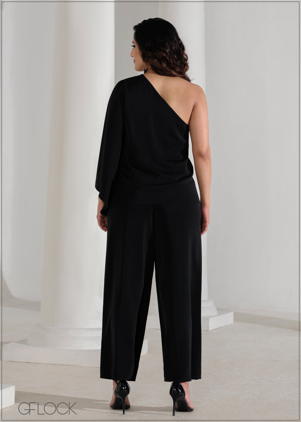 High Waist Wide Leg Pant - 090625