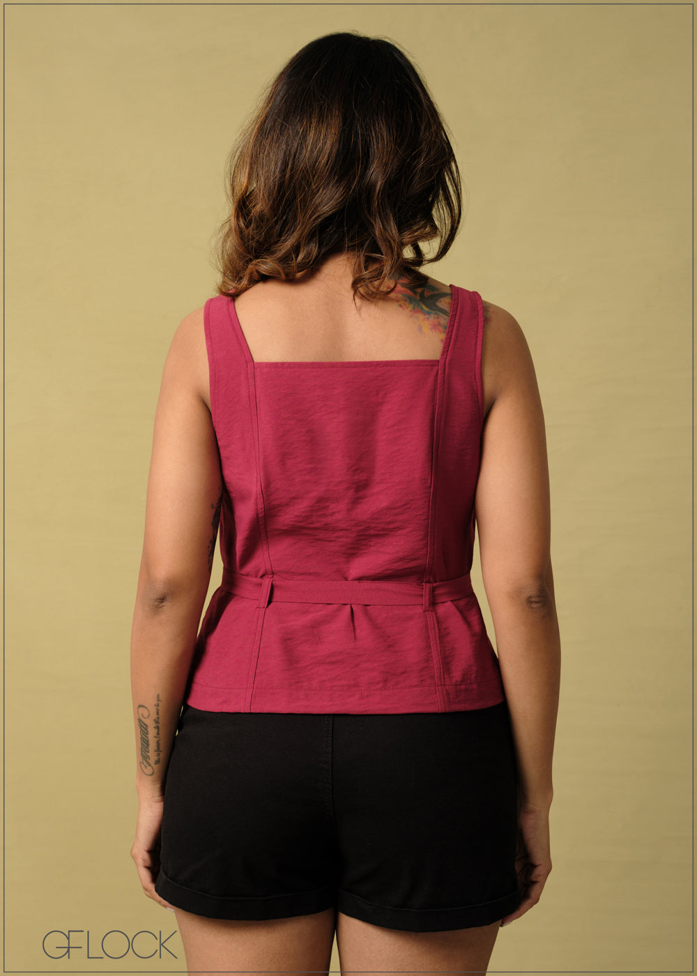 Front Tie Top - 260925