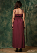 Waist Elasticated Maxi Dress - 171225