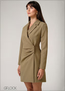 V-Neck Dress - 250526