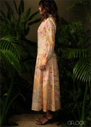 Cotton Printed Dress - 210326
