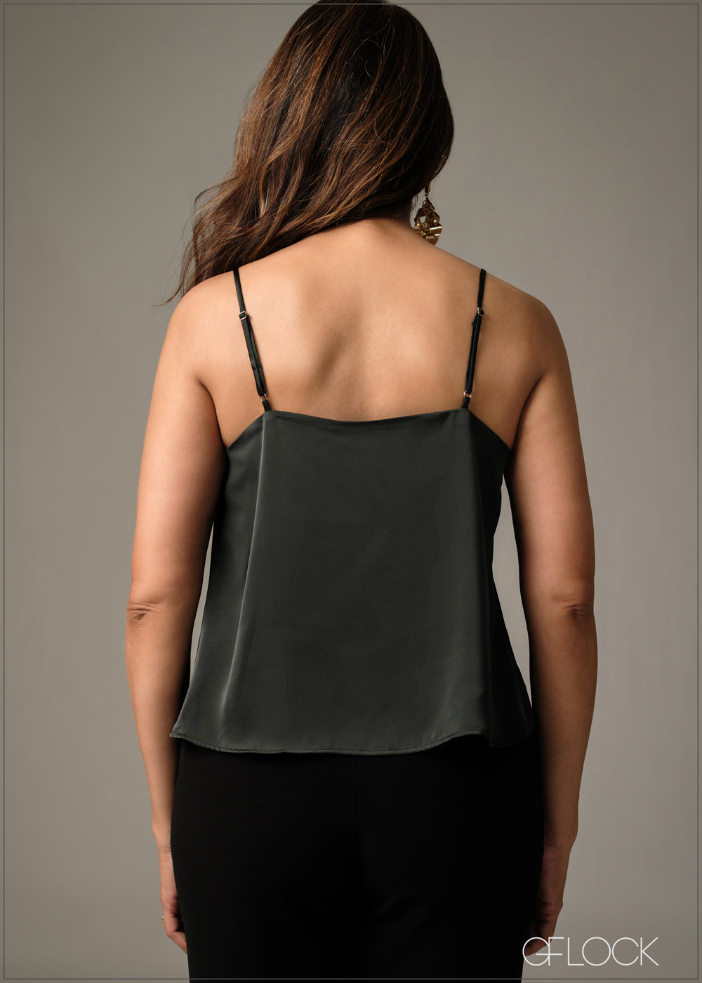 Strappy Cowl Cami Top - 051225