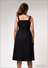 Embroidered Dress - 310725