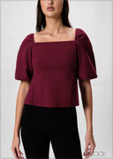 Puff Sleeve Top - 230926W