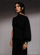 One Shoulder Asymmetric Top - 220526