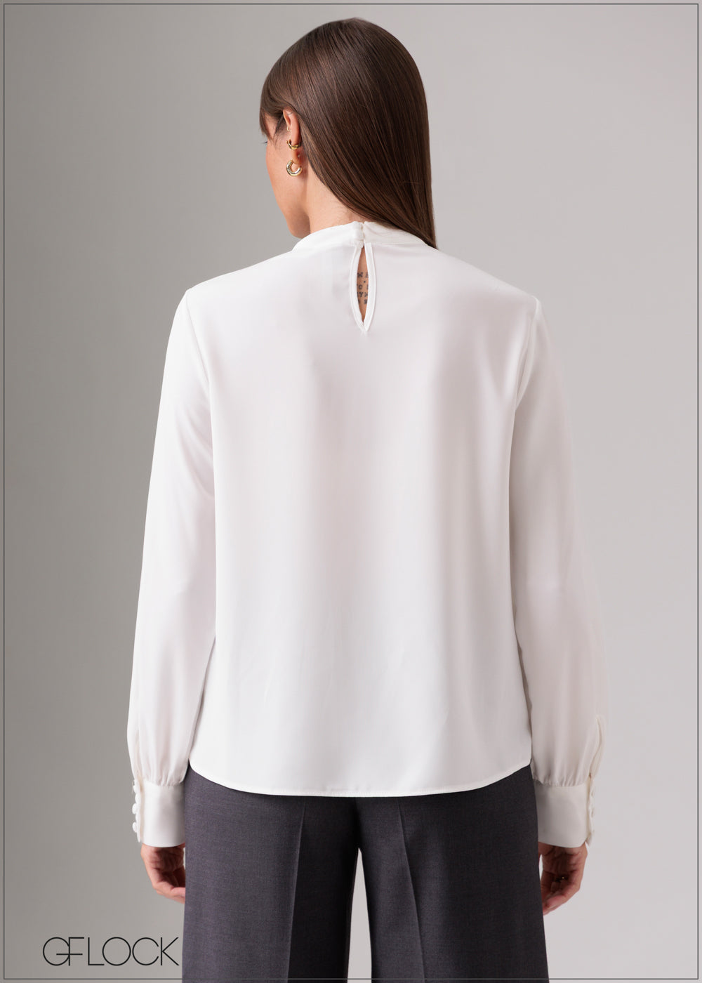 Box Pleat Detail Top - 120126