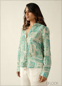 Printed Basic Shirt - 270726