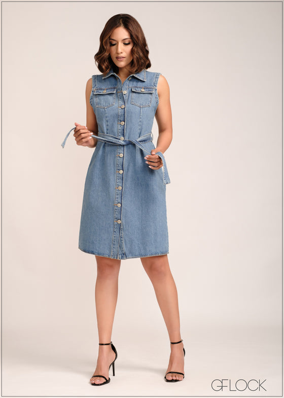 Light Wash Dress - 141223 - 01