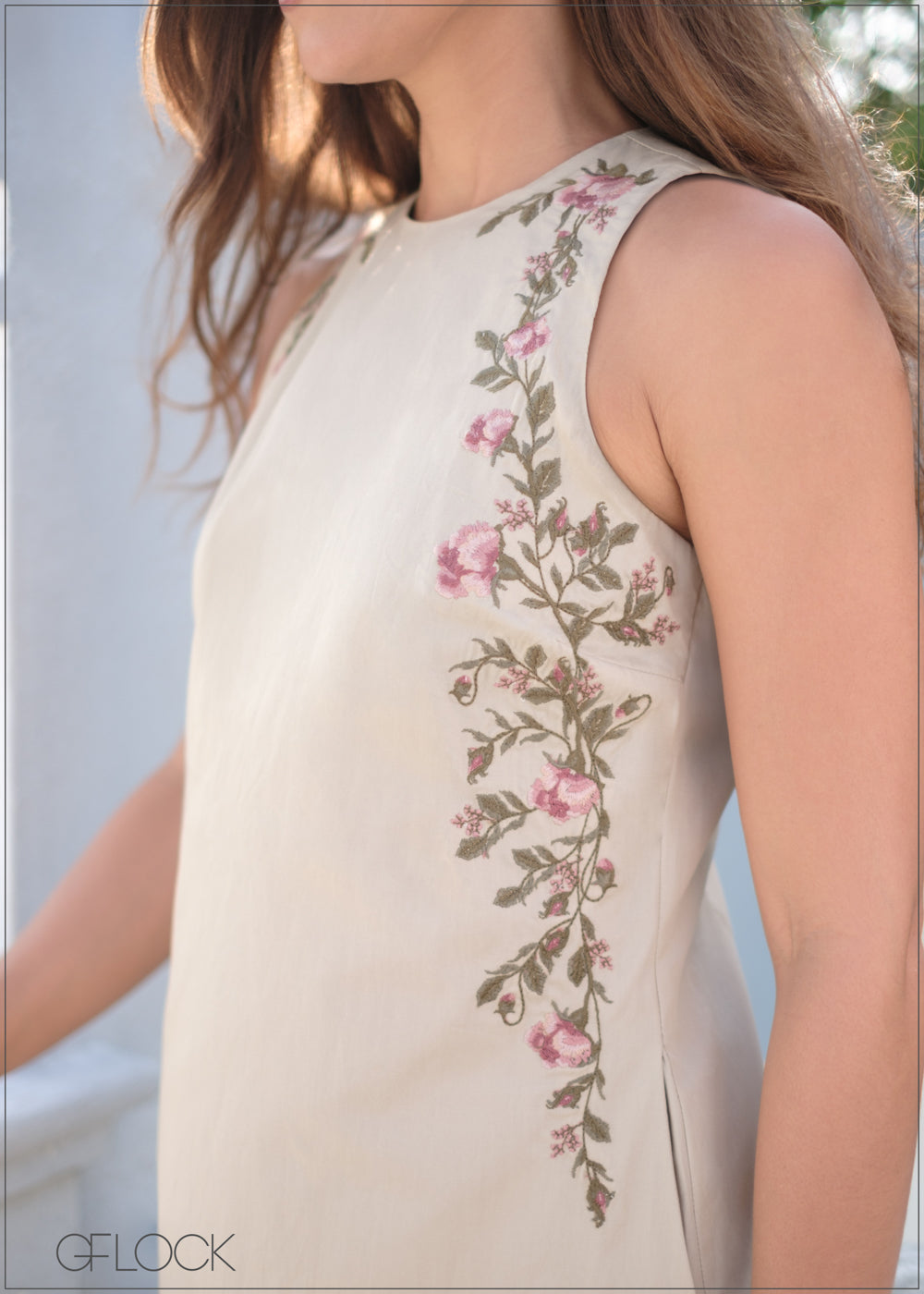 Embroidered Dress - 020225