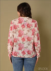 Floral Button Down Shirt - 110923