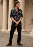 Oversize Revere Collar Shirt - 130825