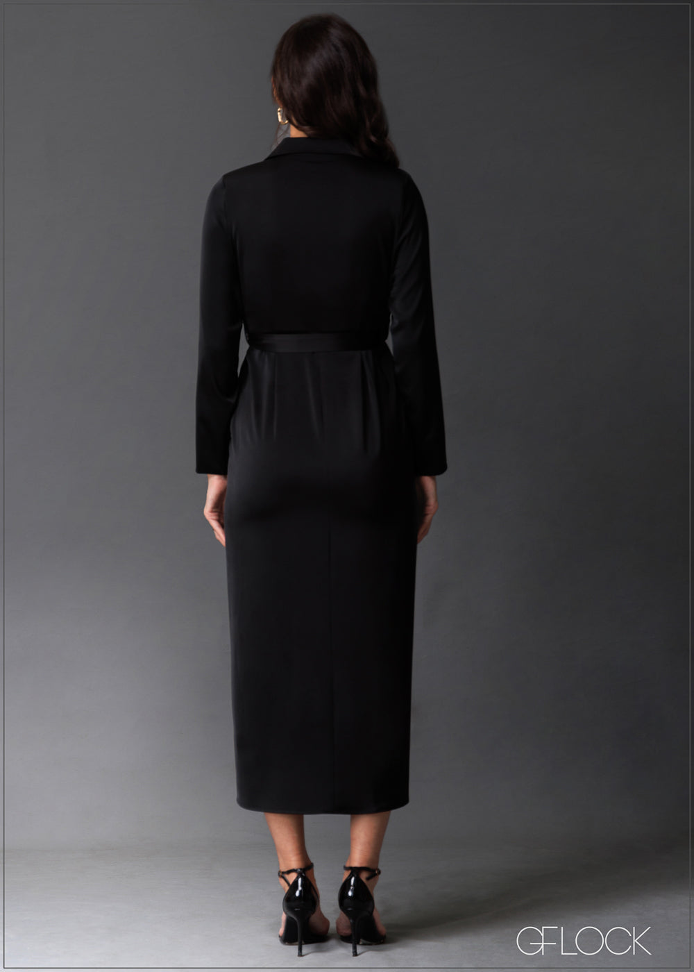 Front Slit Detailed Dress - 020525