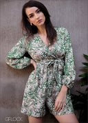 Printed Romper - 280325