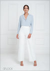 Long Sleeve Lapel Collar Shirt - 190623