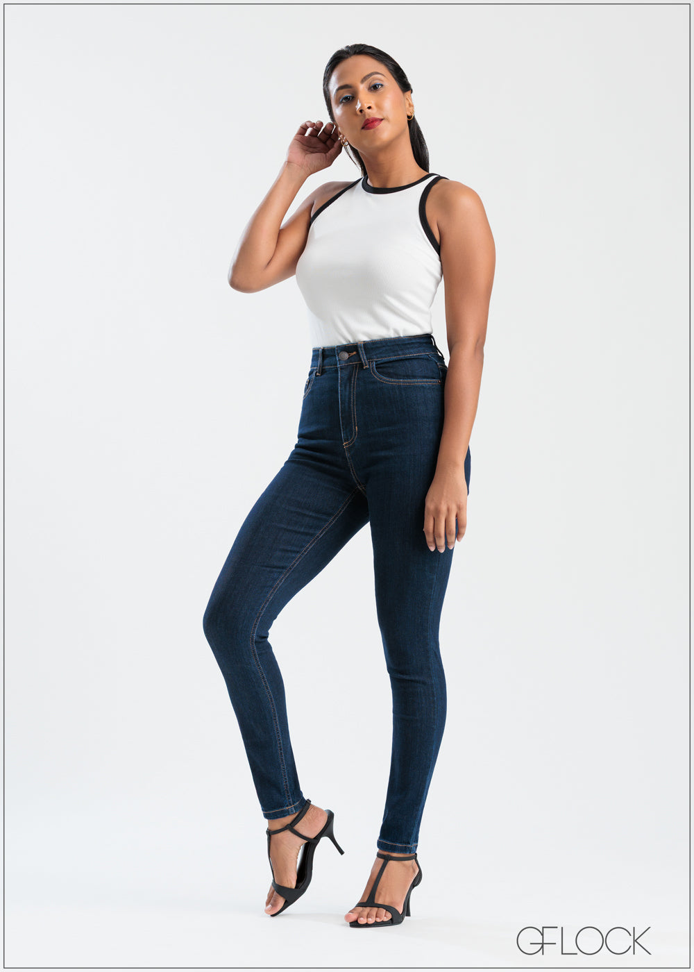 High Rise Skinny Jean - 250625