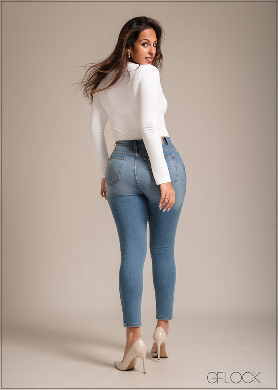 Light Blue Skinny Jean - 241225D