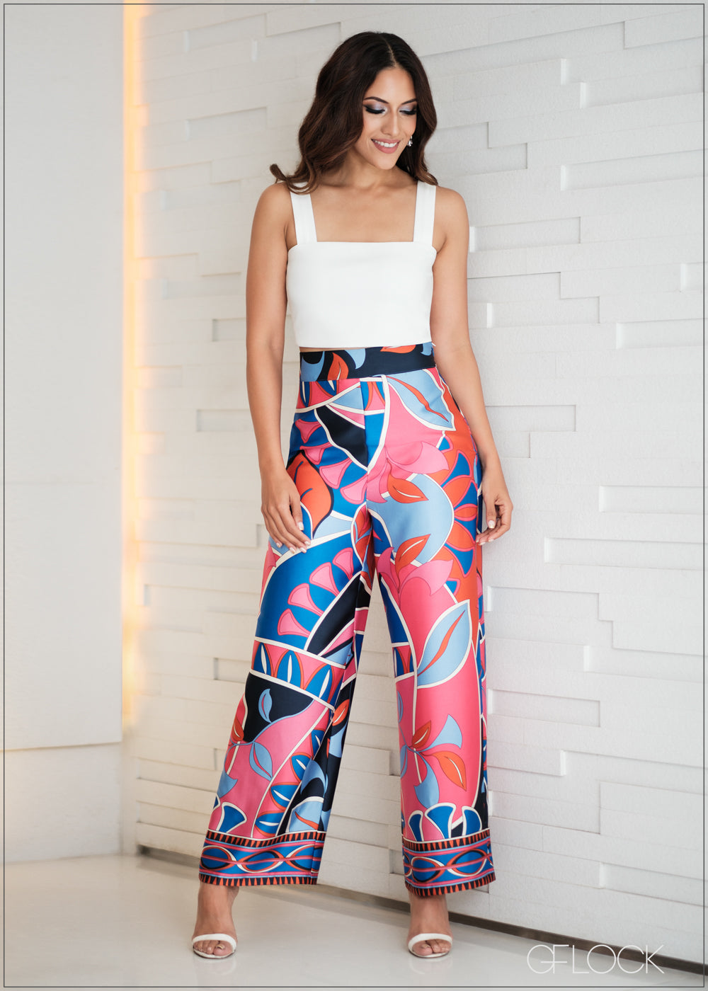 High Waisted Flared Pant - 271023