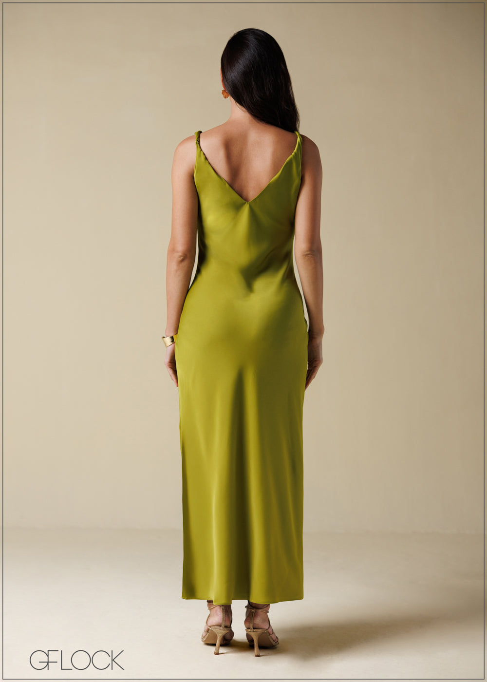 Cowl Neck Slip Maxi Dress - 250725