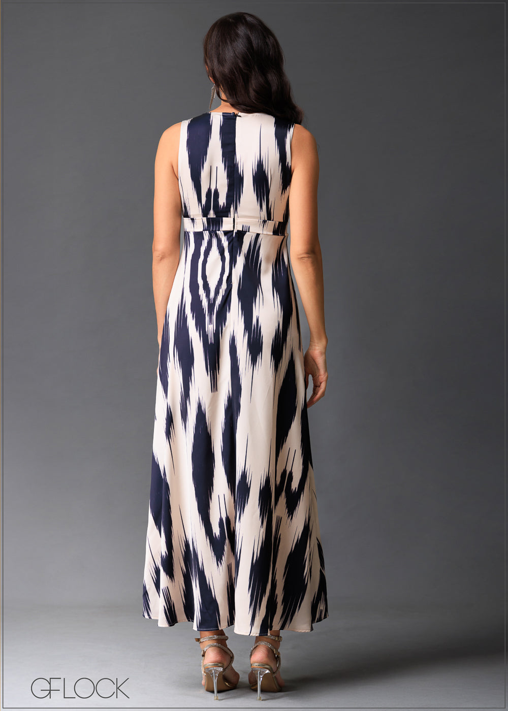 Printed Maxi Dress - 020525