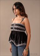 Embroidery Detail Top - 290726